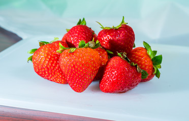 Fresas Frescas Dulces Rojas Grrandes