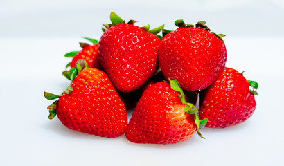 Fresas Frescas Dulces Rojas Grrandes