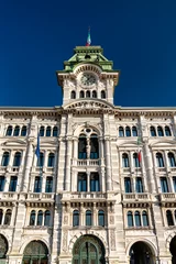 Fototapeten Municipal Palace of Trieste in Italy © Leonid Andronov