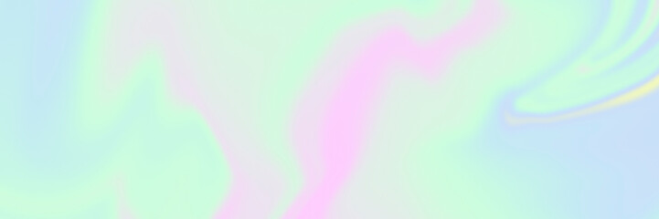 Abstract Pastel Color Holographic Iridescent Design