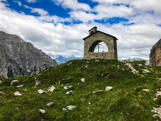 old church in the mountains