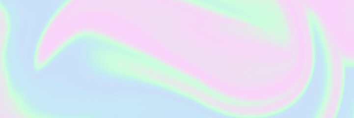 Abstract Pastel Color Holographic Iridescent Design