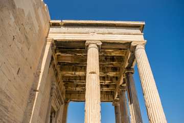 Erechtheion at the Acropolis Athens Greece