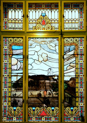 natura, flowers, red, rose, green, orchid