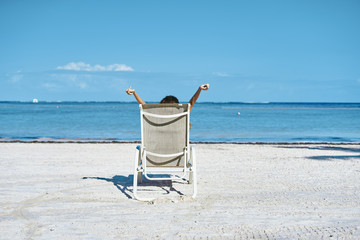 chair on the beach
