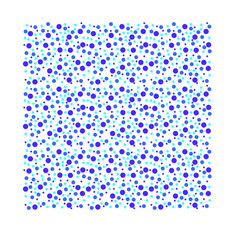 abstract background with blue circles