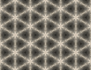 Seamless abstract raster pattern of white gray black with a metallic effect