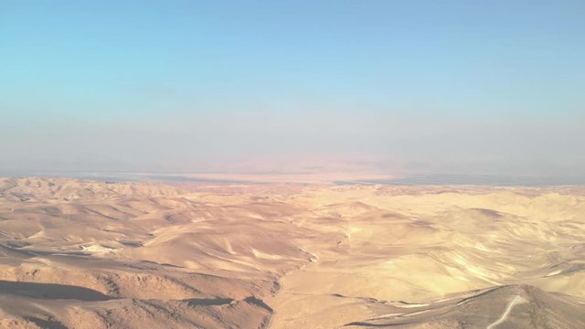 Desert aerial view in Israel