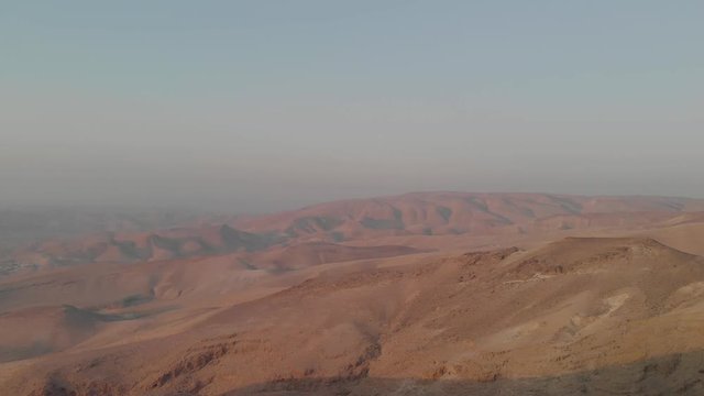Desert aerial view in Israel