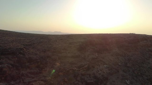 Desert aerial view in Israel