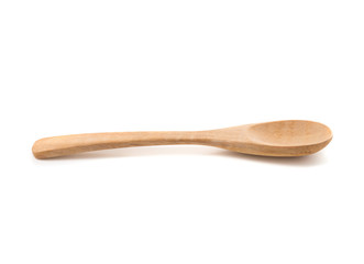 Wooden Spoon isolated on a white background