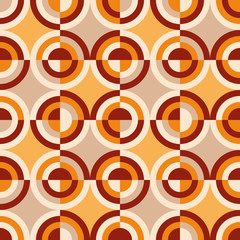 Italian mood tile vintage seamless pattern