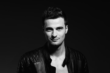 portrait of young man