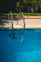 Swimming Pool stairs for a Private Chalet