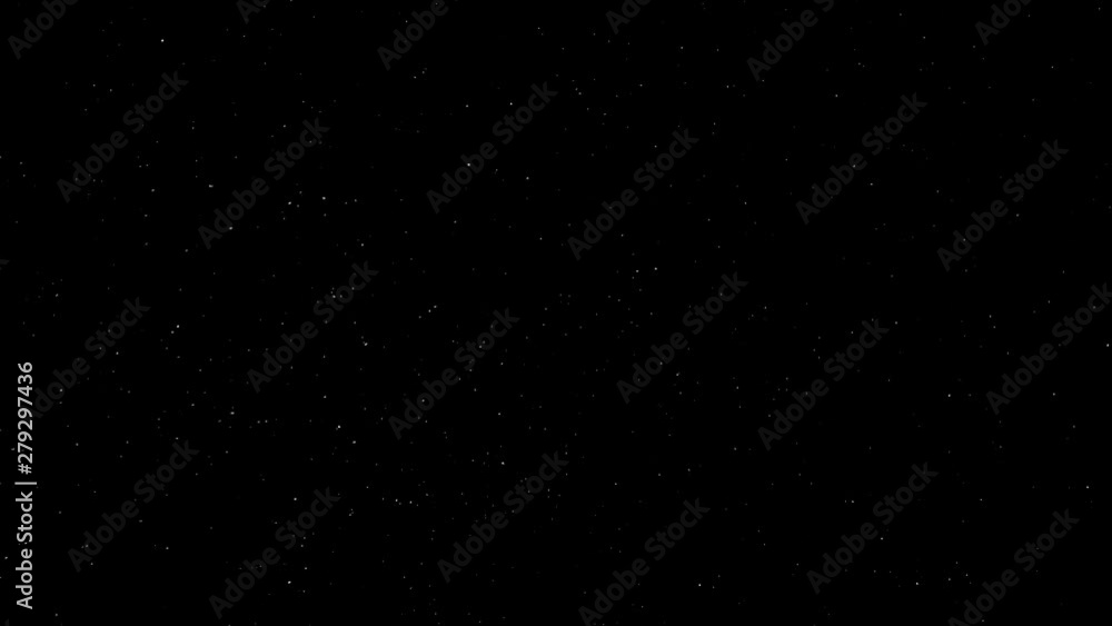 Canvas Prints natural organic dust particles floating on black background. dynamic dust particles randomly float i