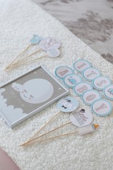 it's a boy! newborn baby stickers decoration