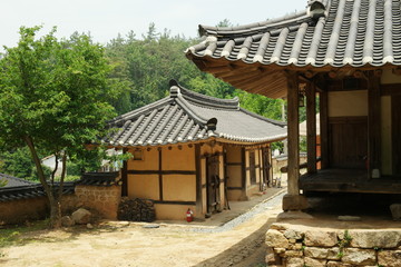 Bangchon Folk Village of South Korea