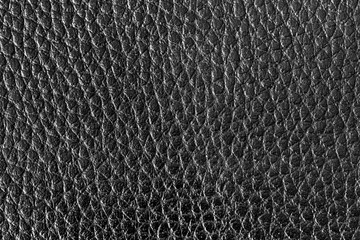 Black leather texture. Abstract background for design.