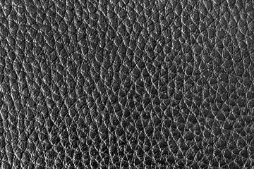 Black leather texture. Abstract background for design.