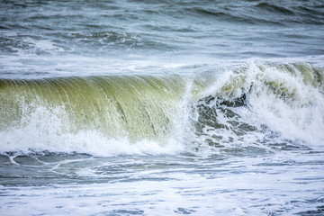 stormy ocean scenery background