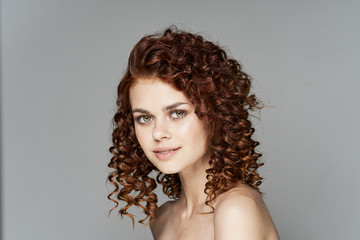 woman with perfect skin