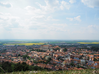 Czech Republic Mikulov  Cross on Holy Hill