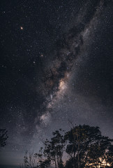 starry sky with stars
