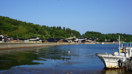 Obraz premium 漁村