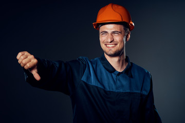 portrait of a construction worker