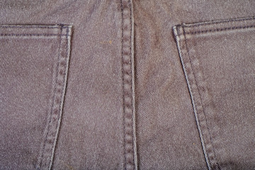 texture of Denim jeans fabric background .