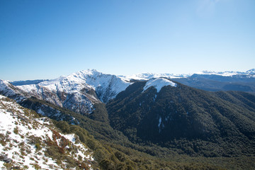 landscape in the mountains