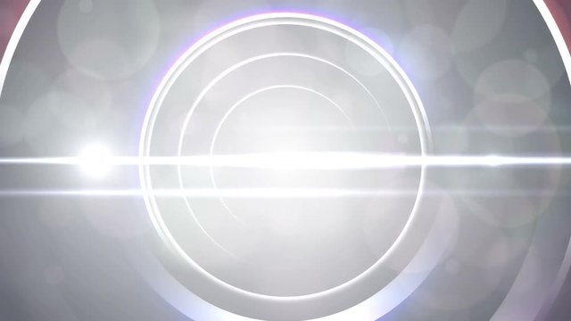 Opening intro Flash light, Lens flare background.