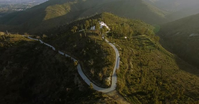 4K Aerial, Flight over farmlands, Andalusia, Spain