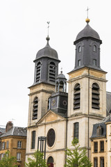 Fototapeta na wymiar Saint Charles Church. Sedan, France