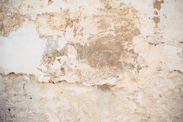 Old wall of plaster.