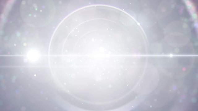 Opening intro Flash light, Lens flare background.