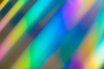 Abstract background of holographic strings of all rainbow colors.