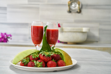 Turkish bath and refreshing drinks