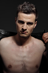 portrait of young man