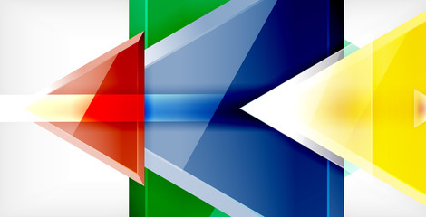 3d triangular vector minimal abstract background design, abstract poster geometric design