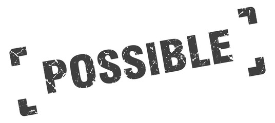 possible stamp. possible square grunge sign. possible