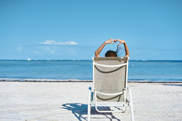 chair on the beach