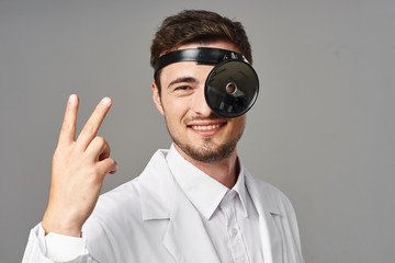 oculist male medicine doctor