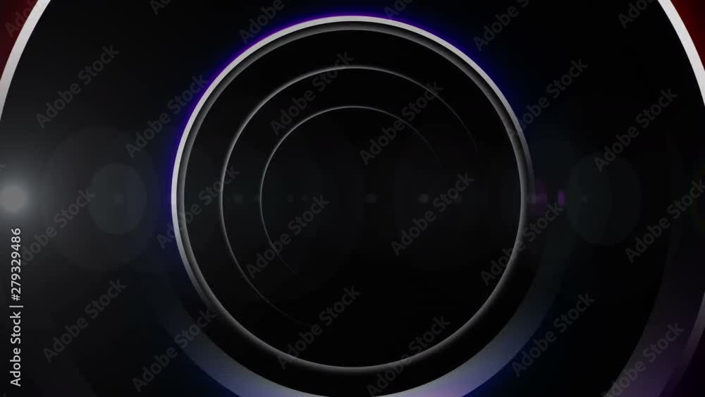 Canvas Prints opening intro flash light, lens flare background.