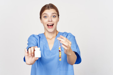 Nurse pill treatment