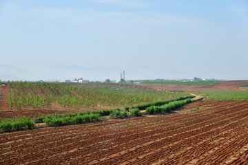 North Korea. Countryside