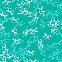 Fototapeta na wymiar Sea camouflage of various shades of blue and green colors
