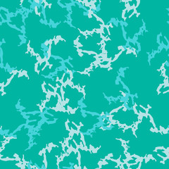 Obraz premium Sea camouflage of various shades of blue and green colors