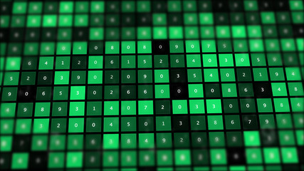 Rise of the AI age, artificial intelligence data transfer.