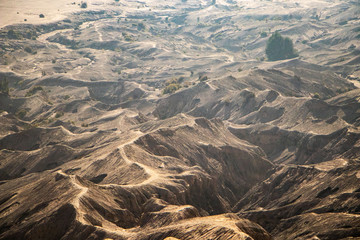 Indonesia famous place attraction for tourist Mount Bromo in east java is an active volcano and part of the Tengger massif, Java, Indonesia